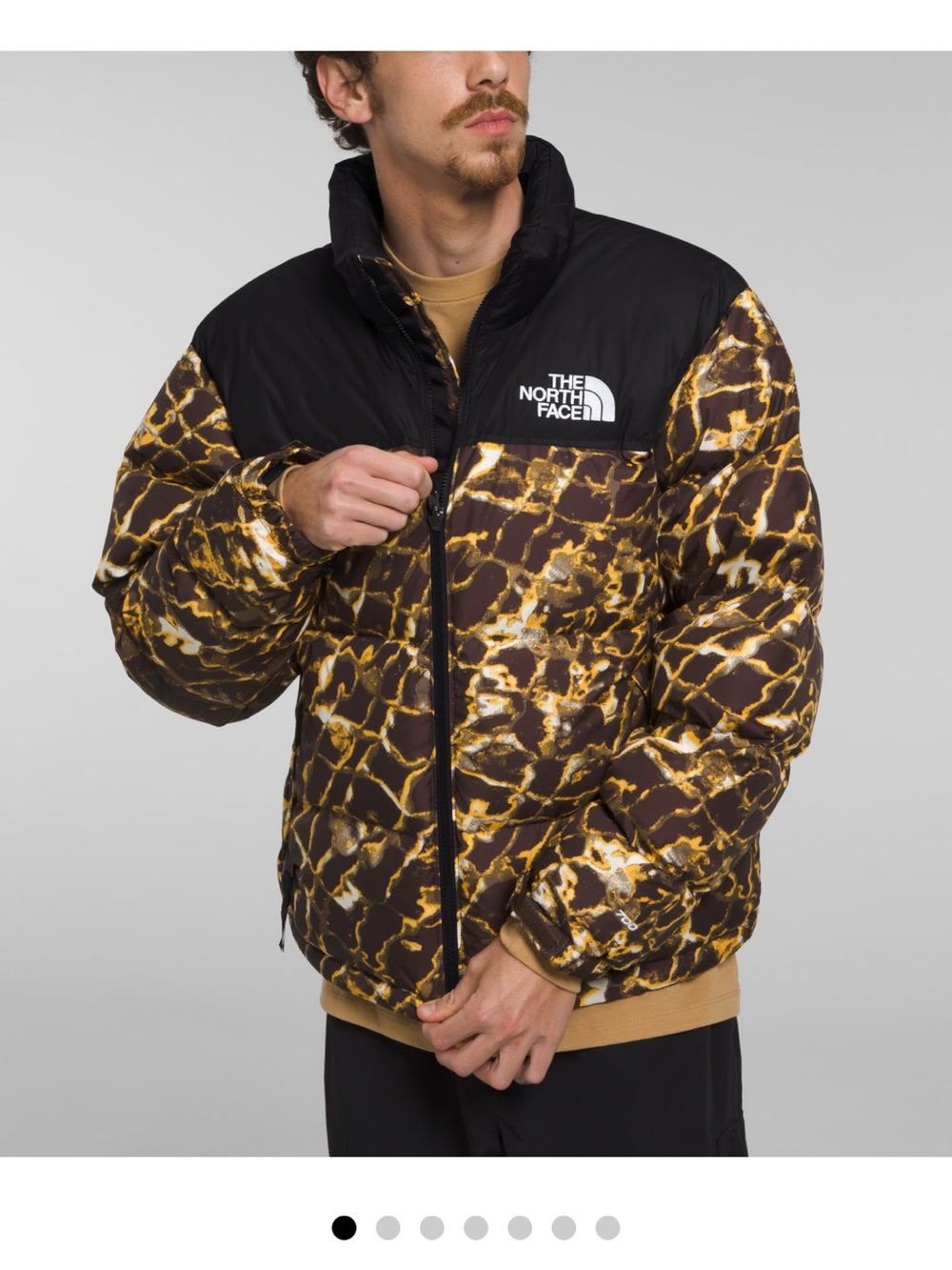 The North Face Men's 96 Retro Brown Coal Nuptse Jacket